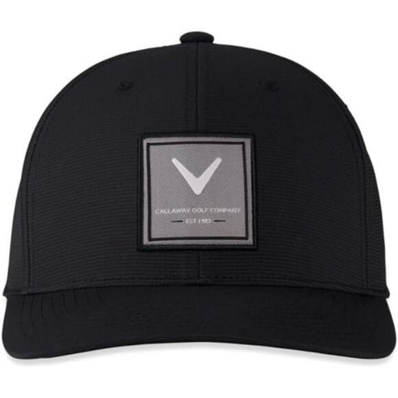 Miura FlexFit Delta Hats - Tour Shop Fresno Golf Hat XL Flexfit Moisture Wicking Adjustable Cap High Profile Structured